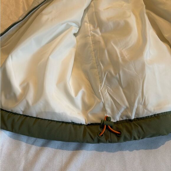 Levi's Buchanan Sherpa Men's Off White and Green Jacket NWT 2XL - Picture 13 of 15